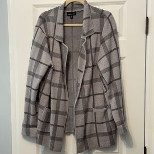 Fortune + Ivy Max Double Pocket Sweater Blazer